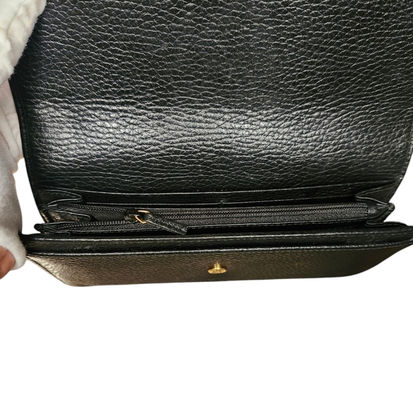 SOLD Gucci GG Marmont Long Wallet in Black - Picture 8 of 11